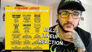 READING amp LEEDS FESTIVAL 2023 LINEUP REACTION [upl. by Cecile]