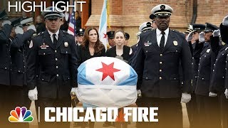 Benny Severide’s Funeral Service  Chicago Fire Episode Highlight [upl. by Yeltrab]