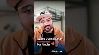 TINDER HACK Use This quotSecretquot Trick to Save Money unfinance shorts [upl. by Aynotal850]