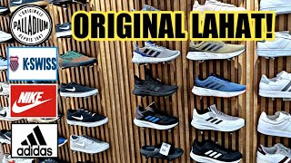 NIKE ADIDAS shoes KSWISS at PALLADIUM meron din  Shoe sale [upl. by Linis]