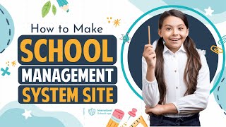 How to Make School Management System Website in WordPress  Attendance Results Timetable SMS 2023 [upl. by Reeva278]