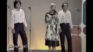 Novi Fosili  Sklopi oči Opatija 1979 Eurovision Song Contest 1979 YUGOSLAVIA [upl. by Lothario]