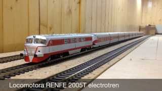 Locomotora RENFE 2005T electrotren [upl. by Thayne]