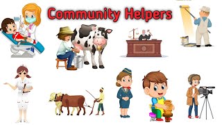 Community Helpers  Our Community Helpers  Our Helpers Activity  Learn About Our Helpers [upl. by Bigod]