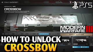 How to Unlock Crossbow MODERN WARFARE 3 Crossbow  How to Get Crossbow MW3 Crossbow Unlock [upl. by Kram428]