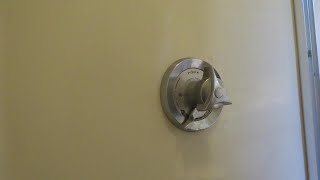 SYMMONS TUB SHOWER VALVE LEAKING IN WALL HOWTO FIX [upl. by Loftus]