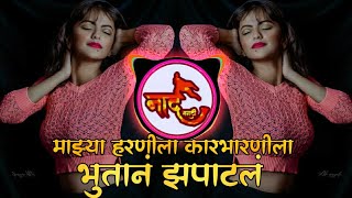 Mazya Harnila Karbharnila Bhutan Zapatal DJ Song  माझ्या हरणीला कारभारणीला भूतान झपाटलं [upl. by Elvera592]