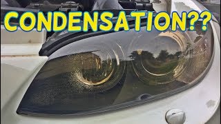 How to remove condensation amp mist from your headlights  BMW  How to [upl. by Riatsila583]