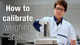 How to calibrate weighing scales [upl. by Regor]