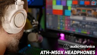 AudioTechnica ATHM50X Headphones  REVIEWED 🎧 [upl. by Zoller550]