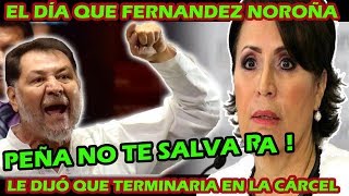 EL DIA QUE FERNANDEZ NOROÑA LE DIJO A ROSARIO ROBLES QUE TERMINARIA EN LA CARCEL Y NO LE CREYO [upl. by Torto]