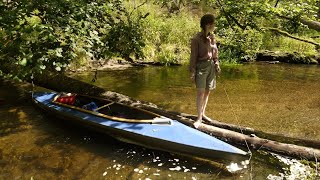 Brda Brahe Kajaktour mit dem Faltboot in Polen Wasserwandern Kayaking Poland Spływ kajakowy [upl. by Aiam]