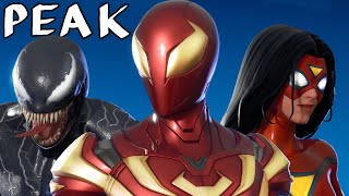 Reviewing new SPIDERMAN FORTNITE Skins [upl. by Nahbois510]