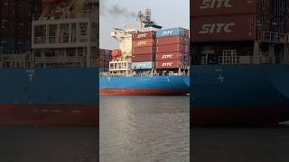 SITC Container Ship fully loaded minivlog ship trendingshorts viralshorts [upl. by Namyh]