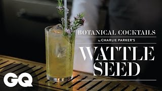 Cocktail Masterclass Wattle Seed  Botanical  GQ  Charlie Parkers [upl. by Leamse297]