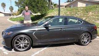 The 2019 Genesis G70 Is the Newest Luxury Sport Sedan [upl. by Avat838]