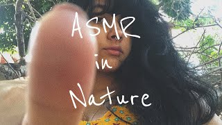 ASMR na natureza  asmr caseiro 🌿 [upl. by Marla]