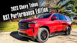 2023 Chevy Tahoe RST Performance Edition Full review [upl. by Perlman]