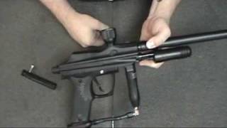 Azodin Kaos Pump Paintball Gun Review amp Demo [upl. by Eenehs]