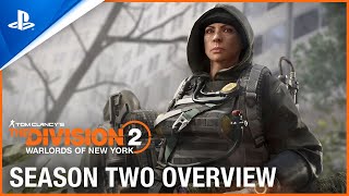 Tom Clancy’s The Division 2  Warlords of New York  Season 2 Overview  PS4 [upl. by Janik]