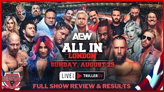 AEW All In 2024 Full Show Review amp Results  Title vs Career [upl. by Kass]