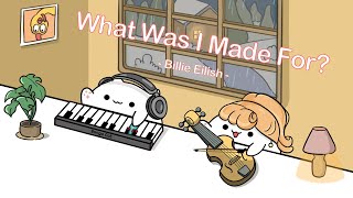 Billie Eilish  What Was I Made For cover by Bongo Cat 🎧 [upl. by Rosette183]