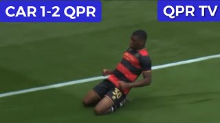 ARMSTRONG’S FIRST GOAL CARDIFF CITY 12 QPR  FULL HIGHLIGHTS [upl. by Ayerf]