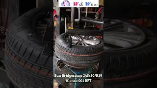 Ban Bridgestone Alenza 001 Run Flat Tire RFT 24550 Ring 19 [upl. by Unhsiv]