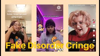 Fake Disorder Cringe Compilation7 [upl. by Leihcar]