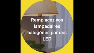 Remplacez vos lampadaires halogènes par des LED [upl. by Munmro660]