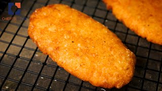 McDonalds Hash Browns Recipe 2 ingredients  Easy to make [upl. by Alben395]