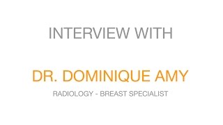 Interview with Dr Amy  Breast Ultrasound Part 1 [upl. by Ahsela467]