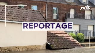 Tempête Kirk  SaintRémylèsChevreuse sous l’eau [upl. by Alyos]