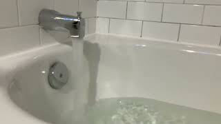 Bathtub Filling ASMR  Full Pressure Fill in a 6 Hour Loop [upl. by Tse]