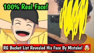 RG Bucket List Face Reveal 🤯  Rg bucket list revealed his face by mistake on Instagram 🔥 [upl. by Jari]