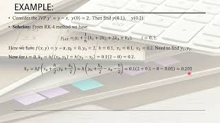 Runge Kutta Method of order 4 with calculator tricks and Matlab implementation [upl. by Tebor]