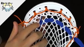 Tutorial How to String Lacrosse Shooting Strings [upl. by Radie139]