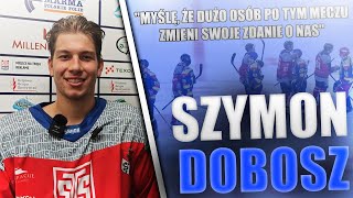 Szymon Dobosz po zwycięstwie z Podhalem Nowy Targ 64 [upl. by Norrat67]