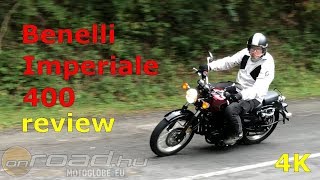 Benelli Imperiale 400 review 4K  OnroadBike [upl. by Douville443]