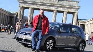 Neuer VW eGolf im Test  Fahrbericht  Video  2014 [upl. by Pontias]