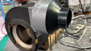 Bench Demo of Replacement Blower for the KWS1 [upl. by Anyehs]