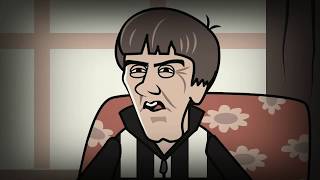 Geordie Heat Stings Lute  Bob Mortimer  Athletico Mince  Grindletoons Animation [upl. by Demetra]