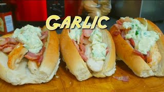 Garlic Chicken and Bacon Bun  Chicken Recipes  Garlic Recipes [upl. by Eelasor]