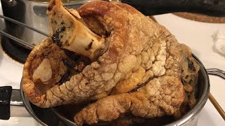 PINAPUTUKANG CRISPY PATA quotCHICHARONquot Pinoy Recipe Filipino Food [upl. by Ikairik941]