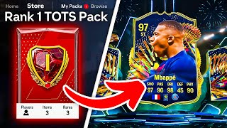 MY 2x RANK 1 ULTIMATE TOTS REWARDS 🤯 FC 24 Ultimate Team [upl. by Valerlan]