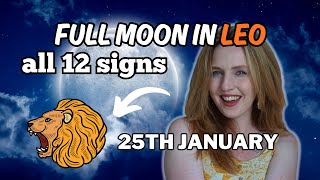 Full Moon in Leo 2024 Horoscopes  All 12 Zodiac Signs  Hannah’s Elsewhere [upl. by Emia]