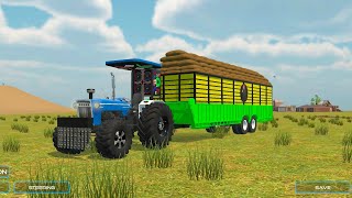 Ford Tractor amp Big Trolley  Modified Ford 3600  Mobile Games [upl. by Russo]