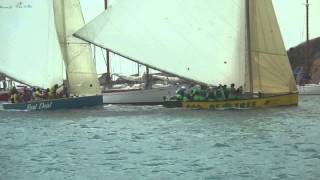 Anguilla Day 2013 Boatrace Finish [upl. by Aneerbas]