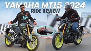 Yamaha MT15 2024  Tamil Ride Review  New Updates 🔥 [upl. by Epp]