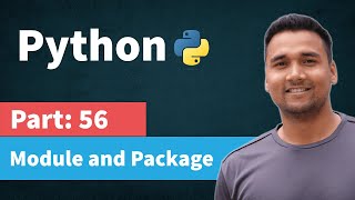 Modules and Packages in Python  Part 56 Python Tutorial for Beginners in Hindi [upl. by Humphrey]